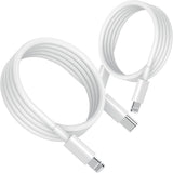 Pack of 2 Long C type to iPhone data cable