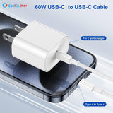 2 Piece Type C to C Fast Charging Cable